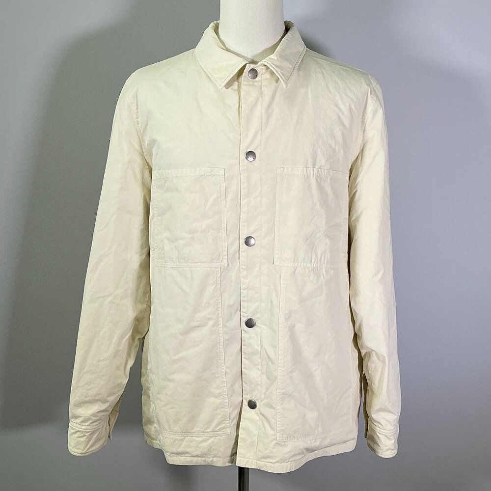 A.P.C. Alessandro Men's Size XXL Natural Cotton Jacket NWT